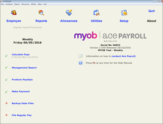 Ace Payroll screenshot