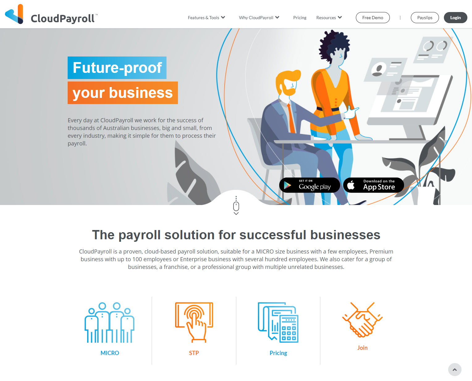 CloudPayroll screenshot